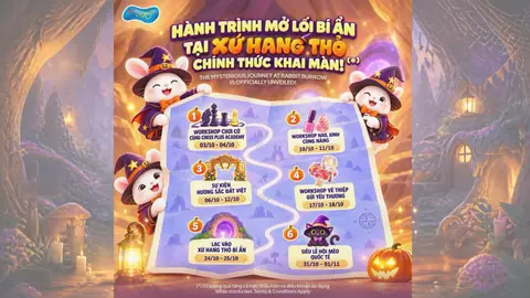 Lost in the Mysterious Rabbit Burrow – Halloween Party at SC VivoCity 2026