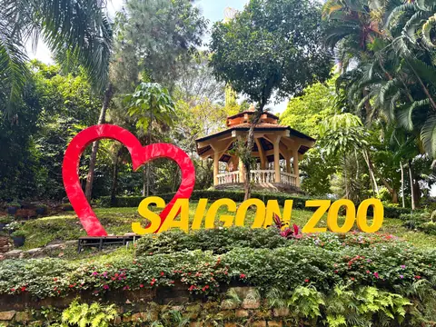 Saigon Zoo and Botanical Gardens Visit