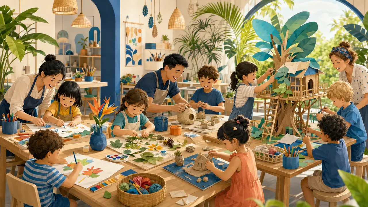 Arts and Crafts Activities for Kids in HCMC — KiddoGo HCMC family guide