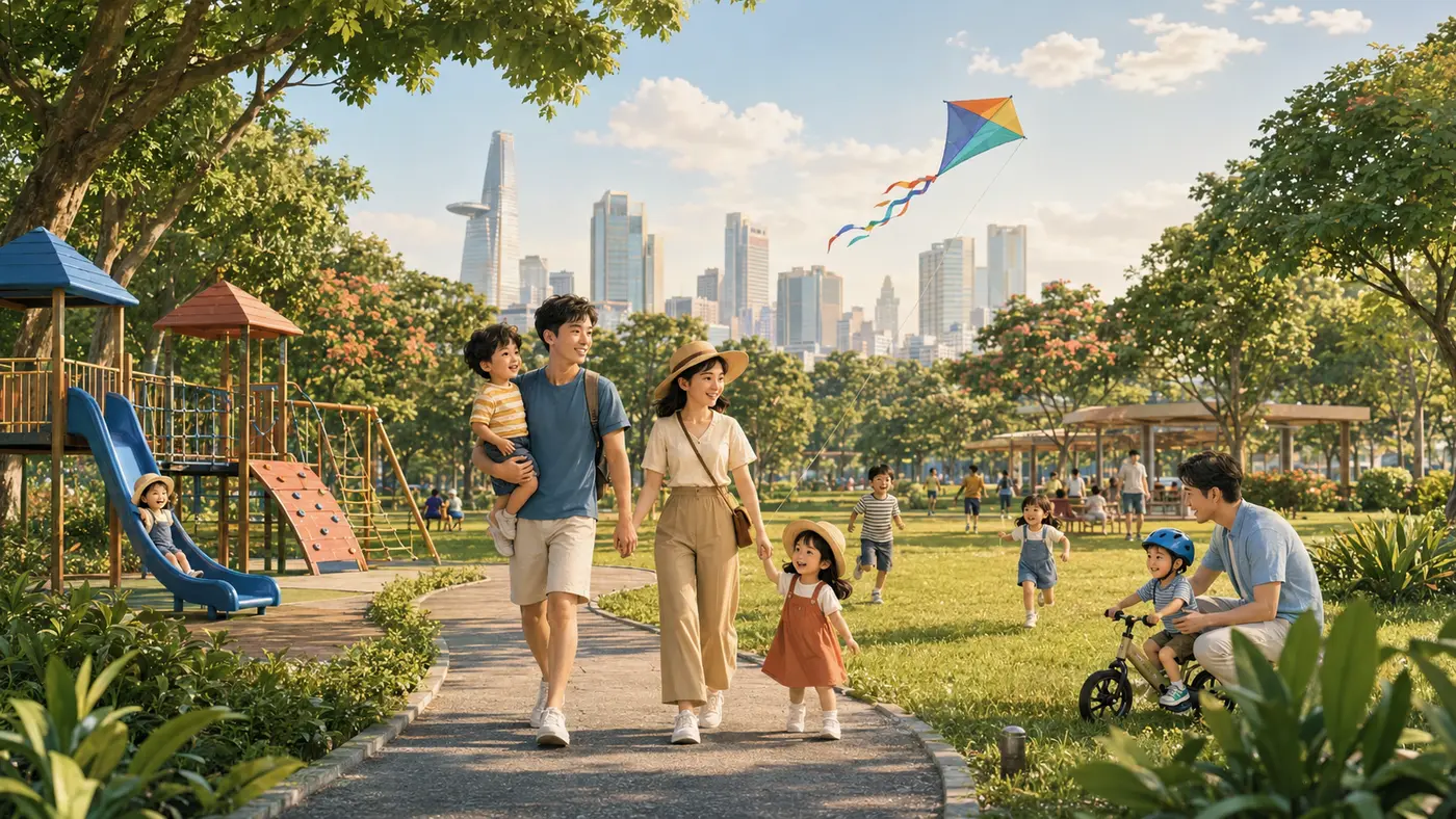 Outdoor Activities and Parks for Kids in HCMC — KiddoGo HCMC family guide
