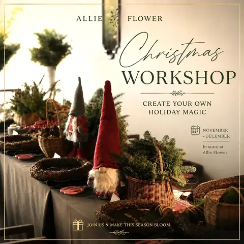 Allie Flower Christmas Workshop 2026