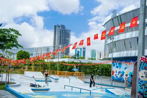 Global Foundation Skatepark – Free An Phú Skatepark