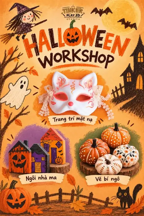 Halloween Workshop at Tinker Play