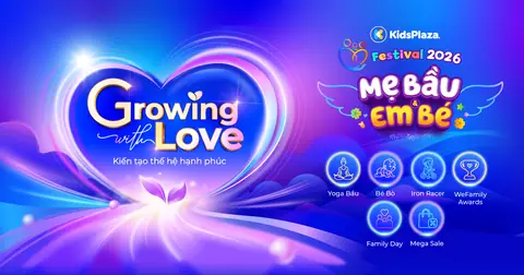 Festival Mẹ Bầu & Em Bé KidsPlaza HCMC 2026