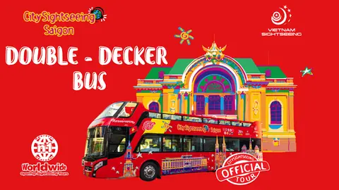 City Sightseeing Saigon Double-Decker Bus